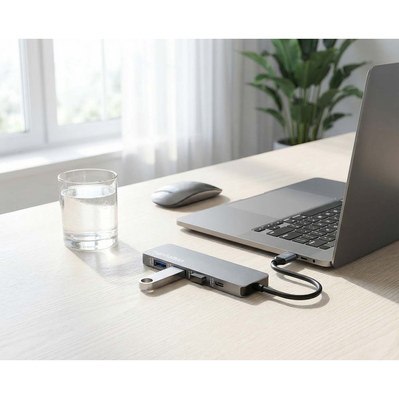 4-Port 10G USB-A / USB-C Combo Hub 3+1 Image 7