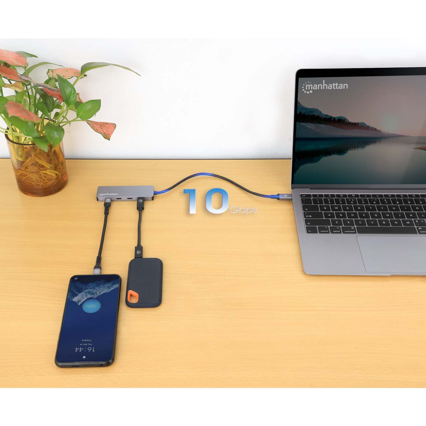 4-Port 10G USB-C Hub Image 7