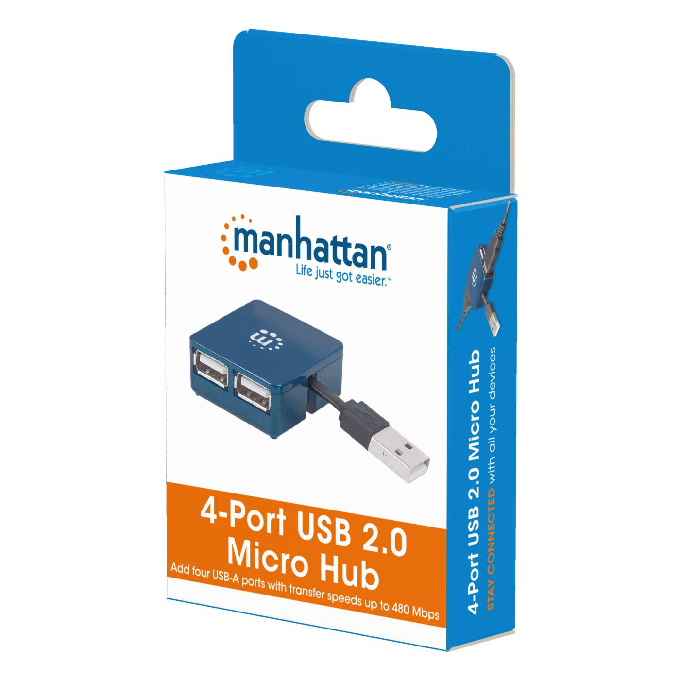 4-Port USB 2.0 Micro Hub Packaging Image 2