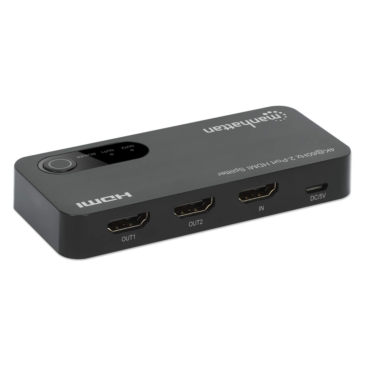4K@60Hz 2-Port HDMI Splitter with Downscaling Image 6
