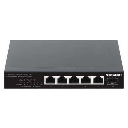 6-Port PoE++ Switch with 5 x 2.5G Ethernet Ports and 1 SFP+ Uplink Image 4