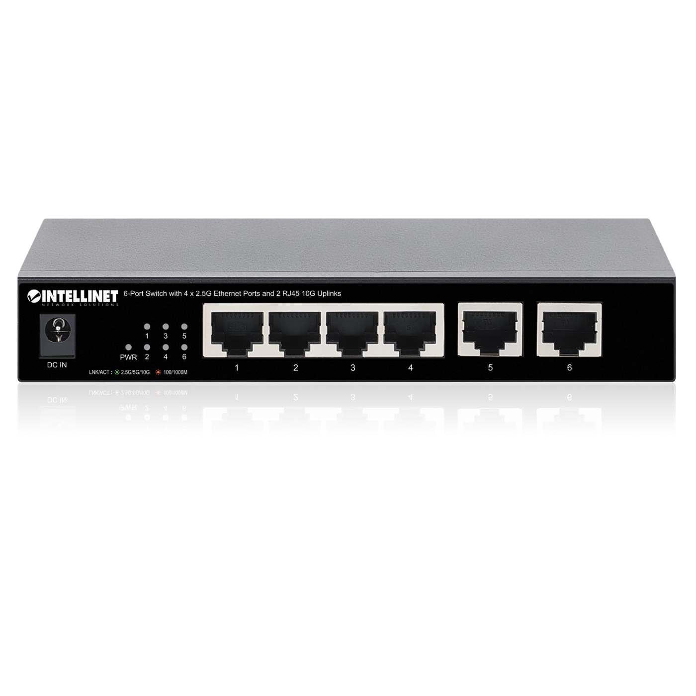 6-Port Switch with 4 x 2.5G Ethernet Ports and 2 RJ45 10G Uplinks Image 5