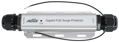 Outdoor 2.5G PoE++ Surge Protector, 20KV/10KA, Hardened Grade IP67
