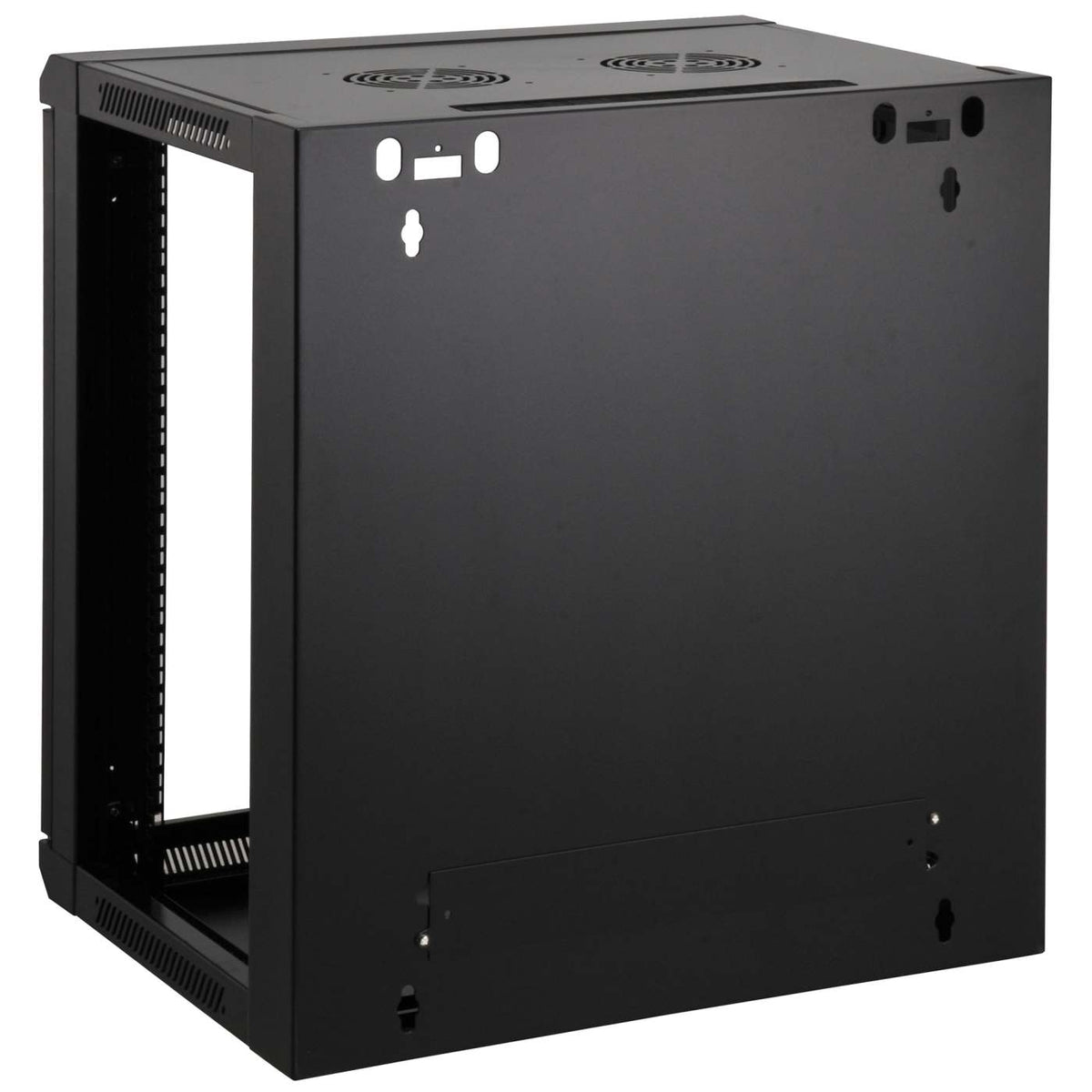 6U 19" Wall Mount Network Cabinet, Standard Line, 450 mm (17.7 in.) Depth, Black Image 4