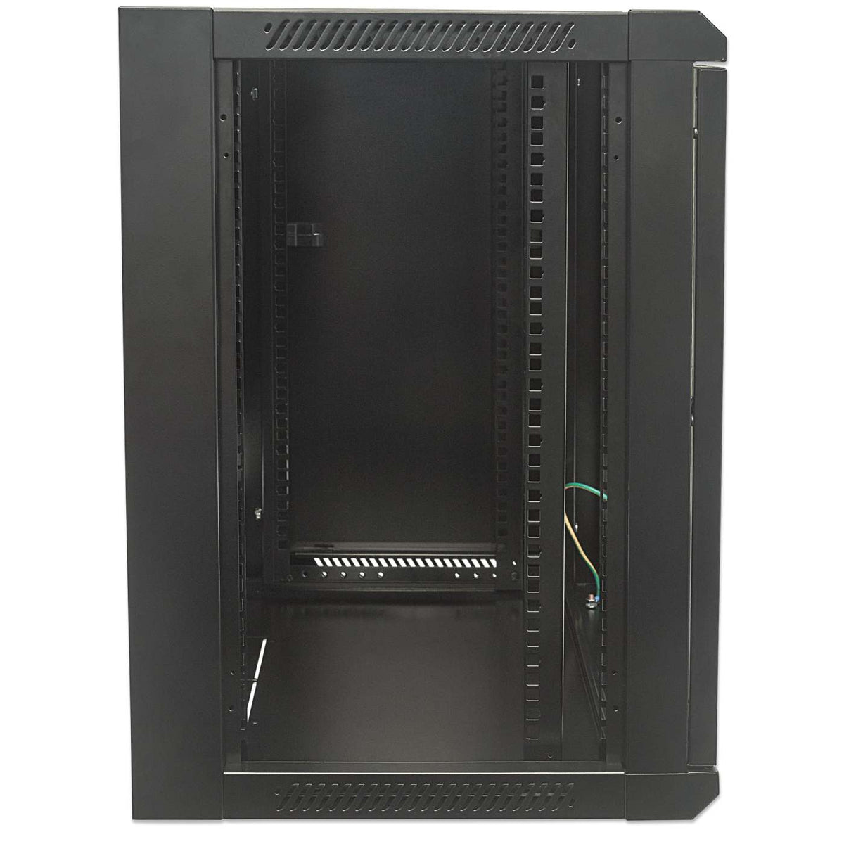 6U 19" Wall Mount Network Cabinet, Standard Line, 450 mm (17.7 in.) Depth, Black Image 5