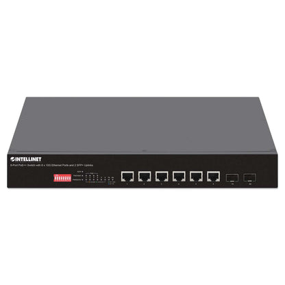 8-Port PoE++ Switch with 6 x 10G Ethernet Ports and 2 SFP+ Uplinks Image 3