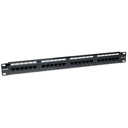 Cat5e 24-Port Patch Panel, 1U Image 2