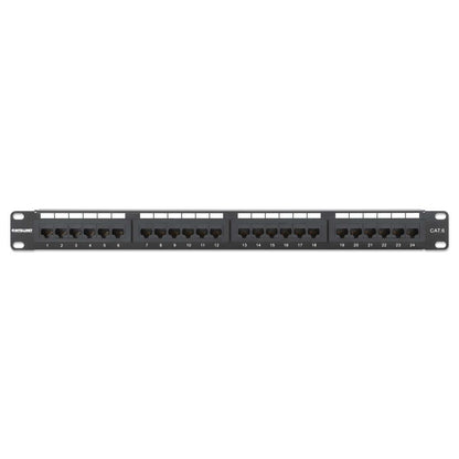 Cat6 24-Port Patch Panel, 1U Image 4