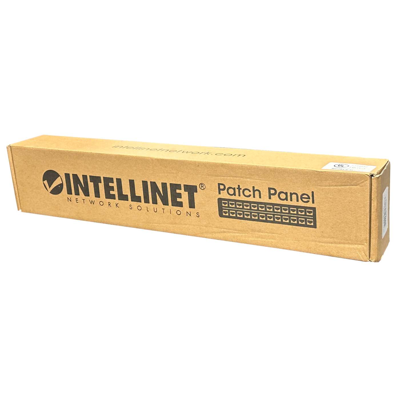 Cat6 24-Port Patch Panel, 1U Packaging Image 2
