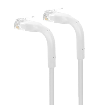 Cat6 U/UTP FlexiBoot Slim Network Patch Cable, 3 ft., White, 10-Pack Image 8