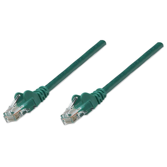 Cat6 U/UTP Network Patch Cable, 0.15 m (0.5 ft.), Green Image 1