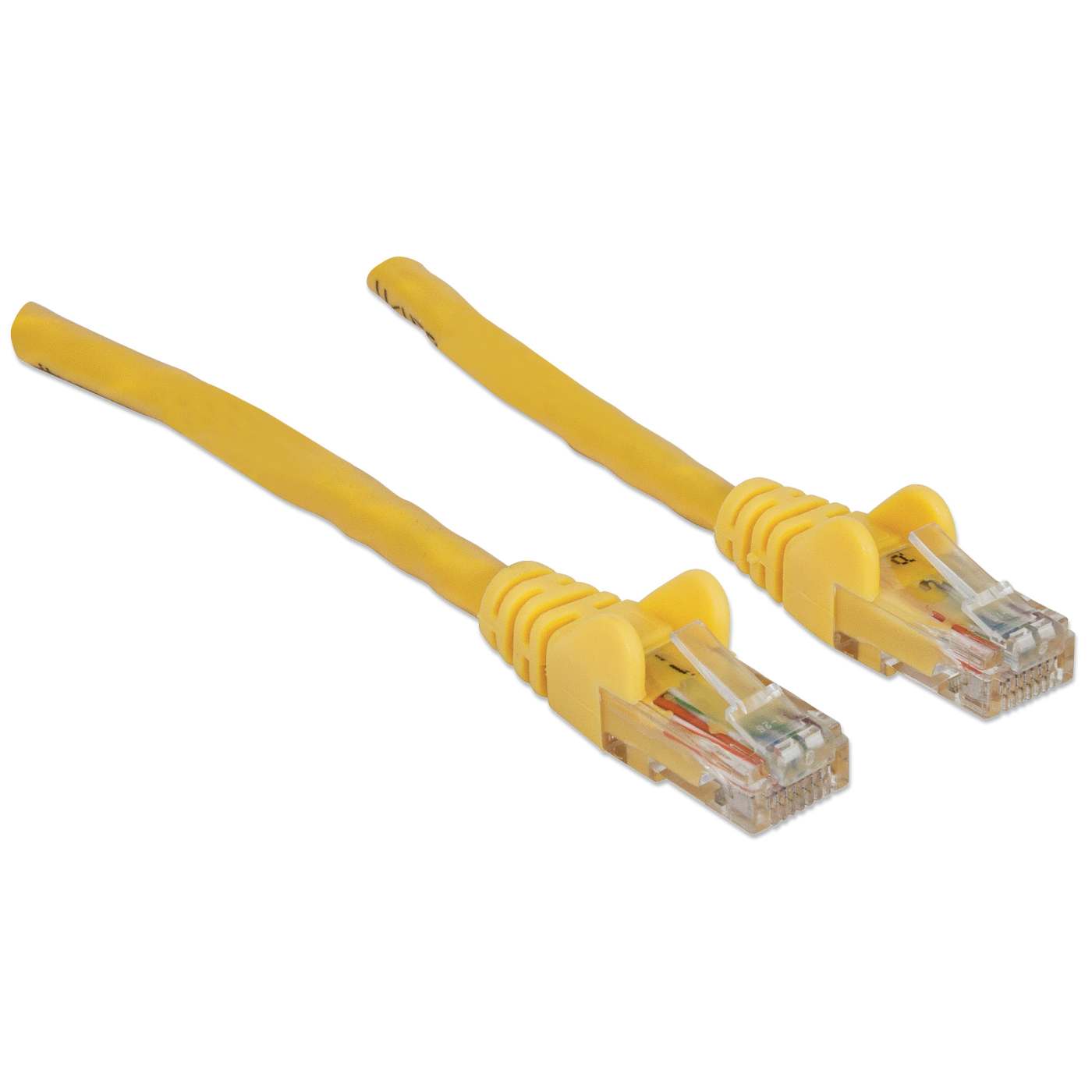 Cat6 U/UTP Network Patch Cable, 0.15 m (0.5 ft.), Yellow Image 3