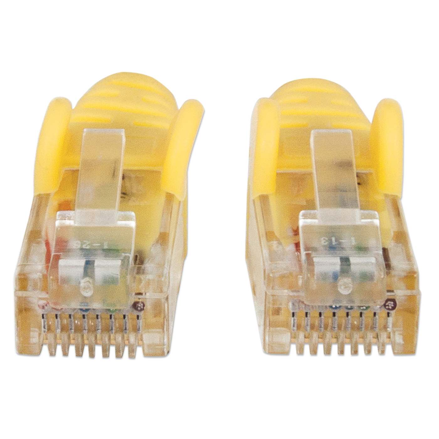 Cat6 U/UTP Network Patch Cable, 0.15 m (0.5 ft.), Yellow Image 4