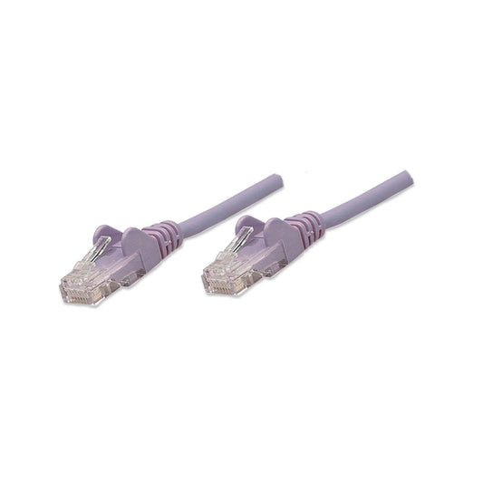 Cat6 U/UTP Network Patch Cable, 0.3 m (1 ft.), Purple Image 1