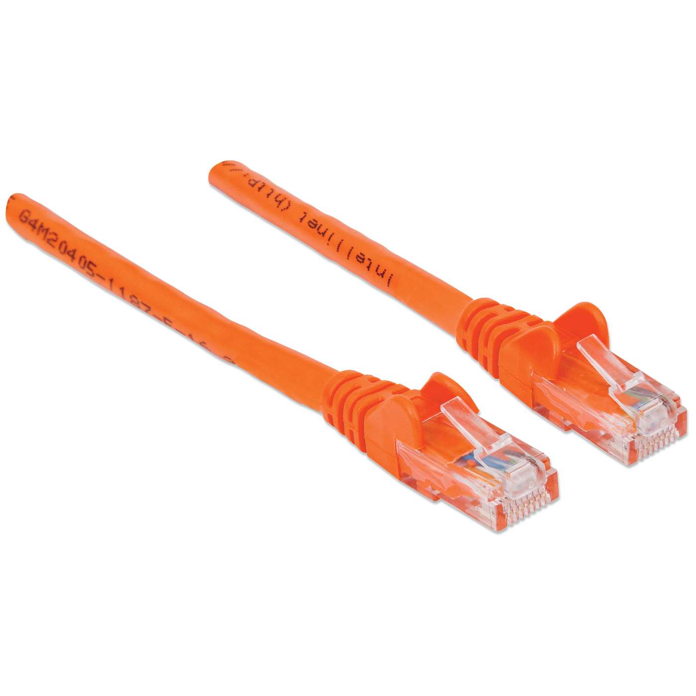 Cat6 U/UTP Network Patch Cable, 23 m (75 ft.), Orange Image 3