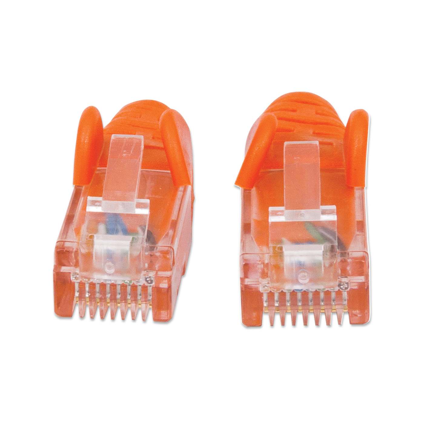 Cat6 U/UTP Network Patch Cable, 23 m (75 ft.), Orange Image 4