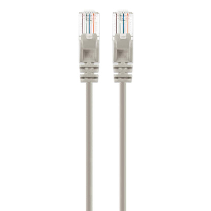 Cat6 U/UTP Slim Network Patch Cable, 0.5 ft., Gray Image 4