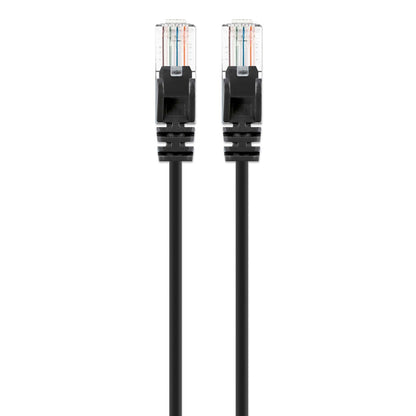 Cat6 U/UTP Slim Network Patch Cable, 1 ft., Black Image 4