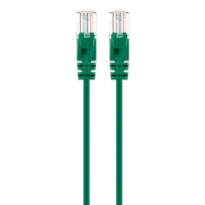 Cat6 U/UTP Slim Network Patch Cable, 1 ft., Green Image 4
