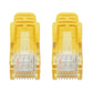 Cat6 U/UTP Slim Network Patch Cable, 1 ft., Yellow Image 3