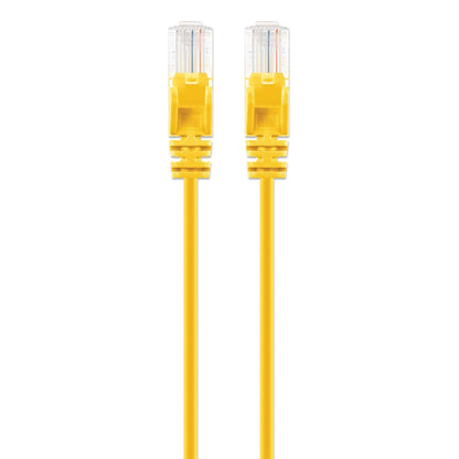 Cat6 U/UTP Slim Network Patch Cable, 1 ft., Yellow Image 4