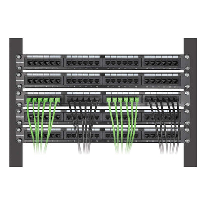 Cat6 U/UTP Slim Network Patch Cable, 10 ft., Bright Green, 10-Pack Image 6