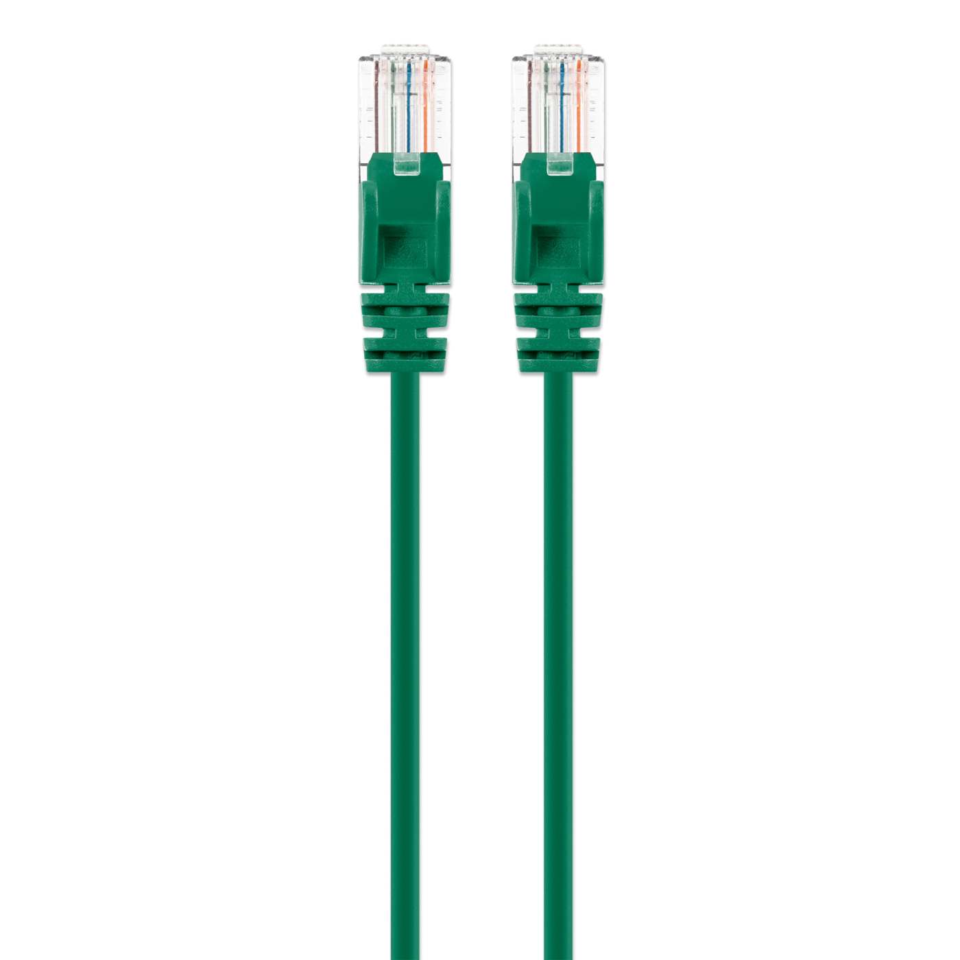 Cat6 U/UTP Slim Network Patch Cable, 10 ft., Green Image 4