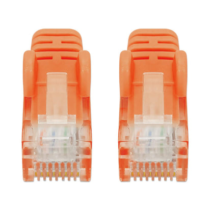 Cat6 U/UTP Slim Network Patch Cable, 10 ft., Orange Image 3