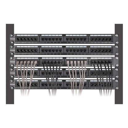 Cat6 U/UTP Slim Network Patch Cable, 14 ft., Gray, 10-Pack Image 6