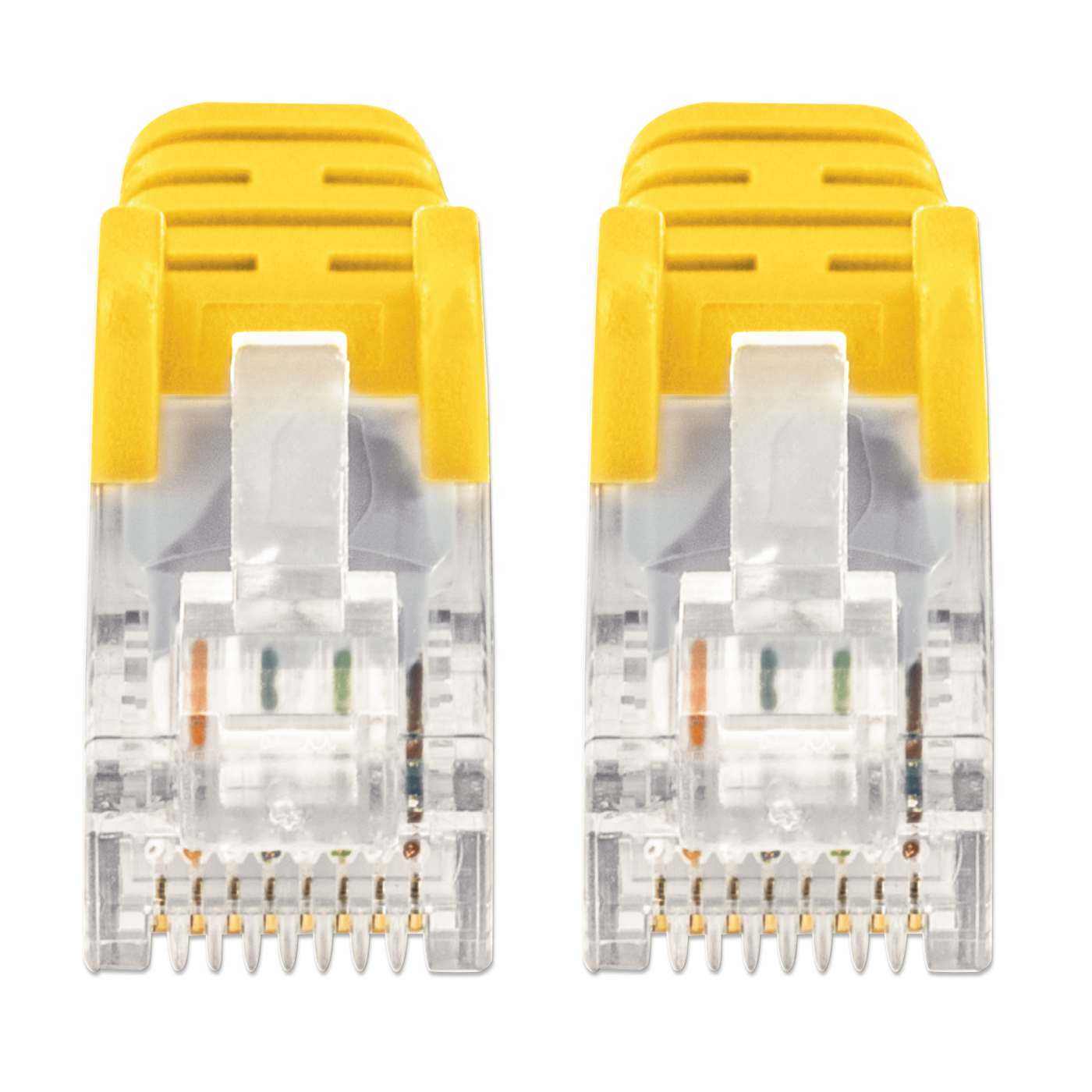 Cat6 U/UTP Slim Network Patch Cable, 3 ft., Yellow Image 3