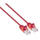 Cat6 U/UTP Slim Network Patch Cable, 7 ft., Red Image 2