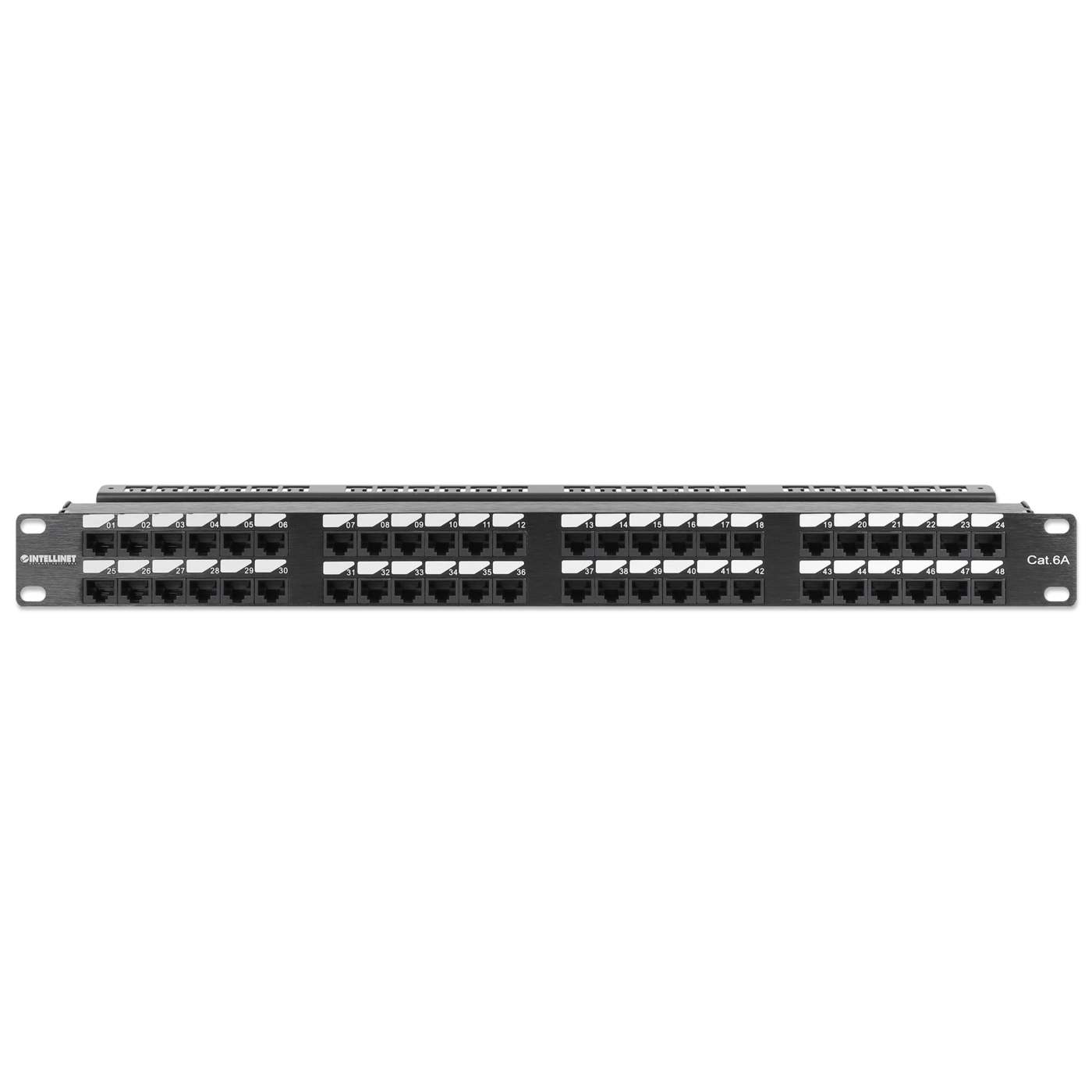 Cat6a 10G 48-Port Patch Panel, 1U Image 3