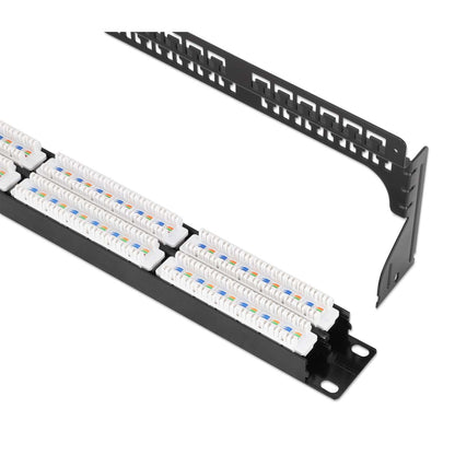 Cat6a 10G 48-Port Patch Panel, 1U Image 6