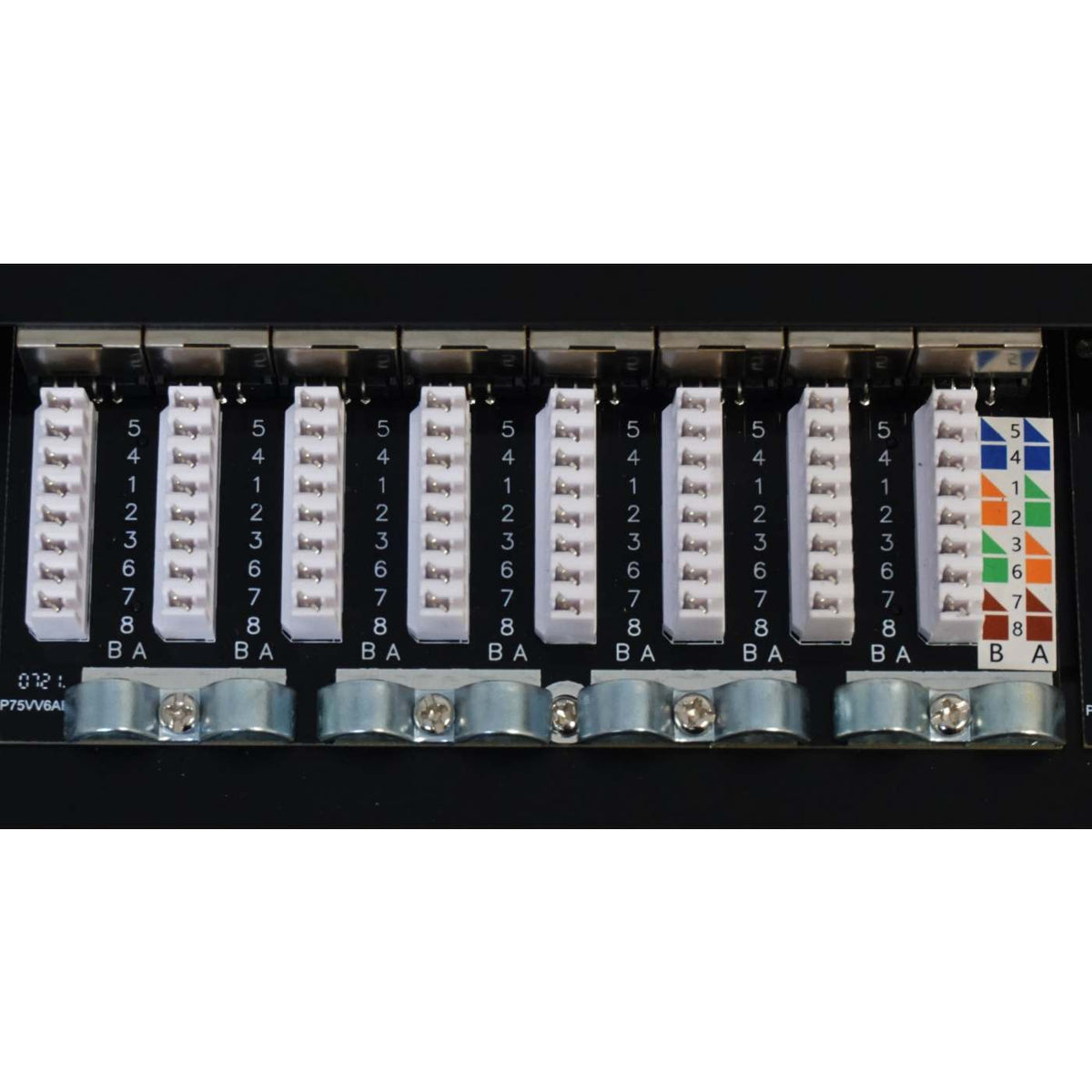Cat6a 10G Shielded 24-Port Patch Panel, 0.5U Image 6