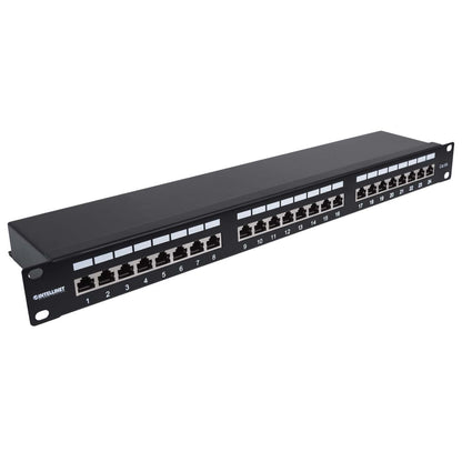 Cat6a 10G Shielded 24-Port Patch Panel, 1U Image 2