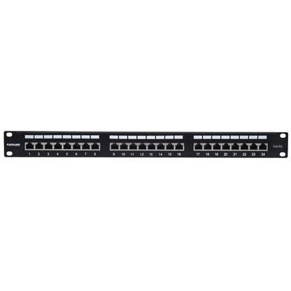 Cat6a 10G Shielded 24-Port Patch Panel, 1U Image 3