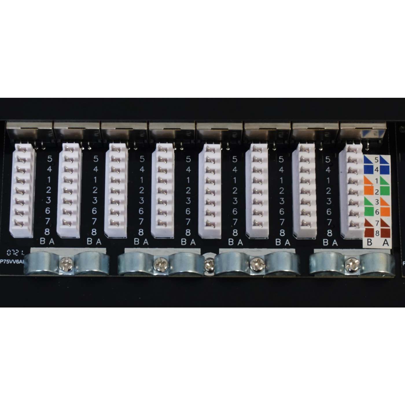 Cat6a 10G Shielded 24-Port Patch Panel, 1U Image 5