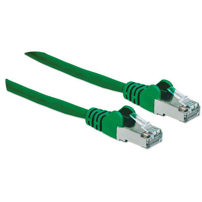 Cat6a S/FTP Network Patch Cable, 1 ft., Green Image 3