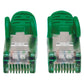 Cat6a S/FTP Network Patch Cable, 14 ft., Green Image 4