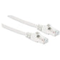 Cat6a S/FTP Network Patch Cable, 25 ft., White Image 3