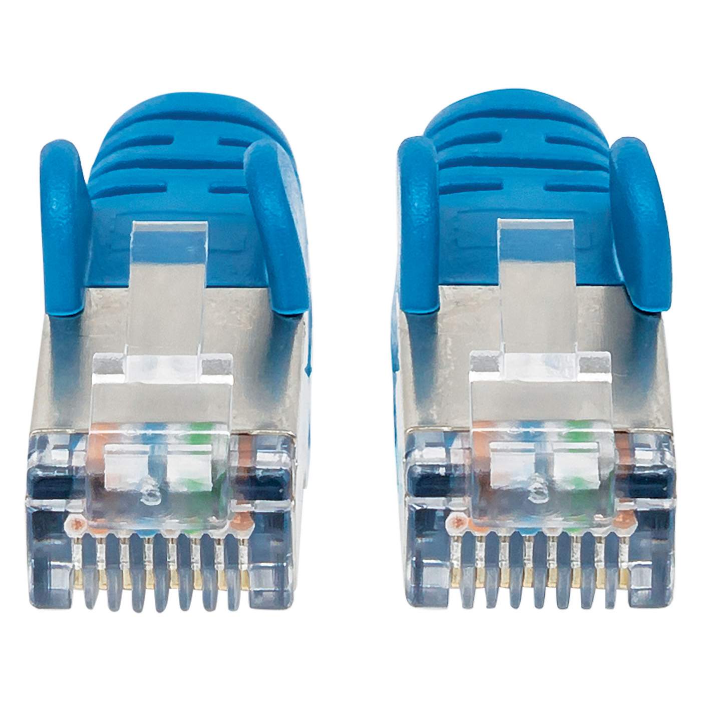 Cat6a S/FTP Patch Cable, 10 ft., Blue Image 4