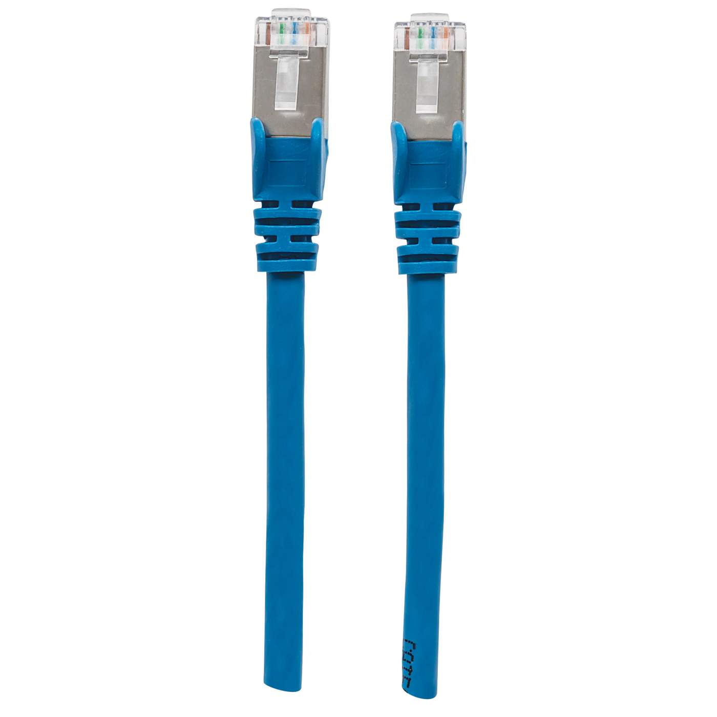 Cat6a S/FTP Patch Cable, 14 ft., Blue Image 5