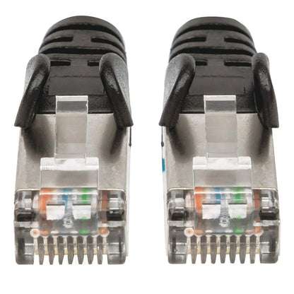 Cat6a S/FTP Patch Cable, 50 ft., Black Image 4