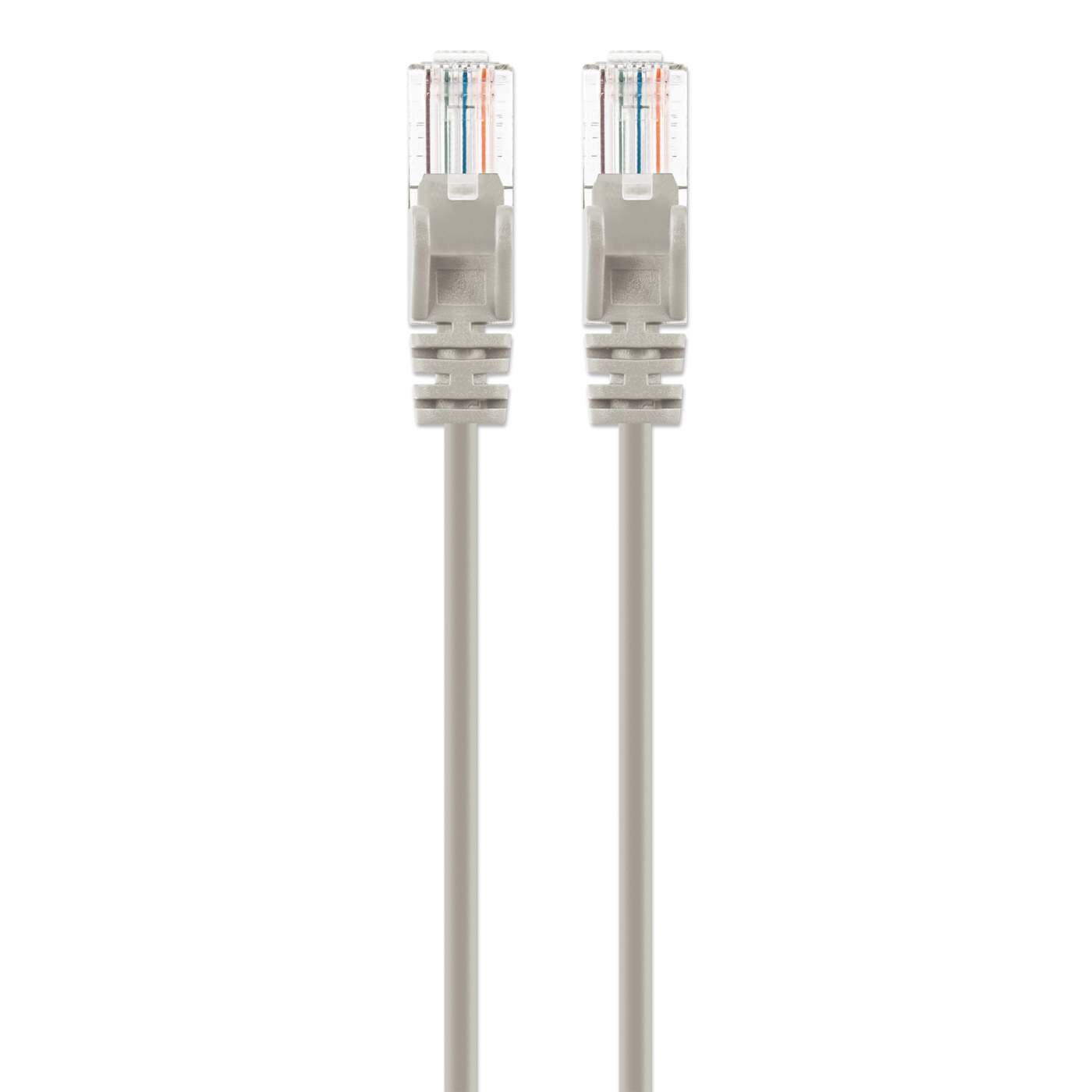 Cat6a U/UTP Slim Network Patch Cable, 7 ft., Gray Image 4