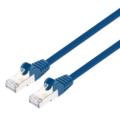 Cat8.1 S/FTP Network Patch Cable, 25 ft., Blue Image 1