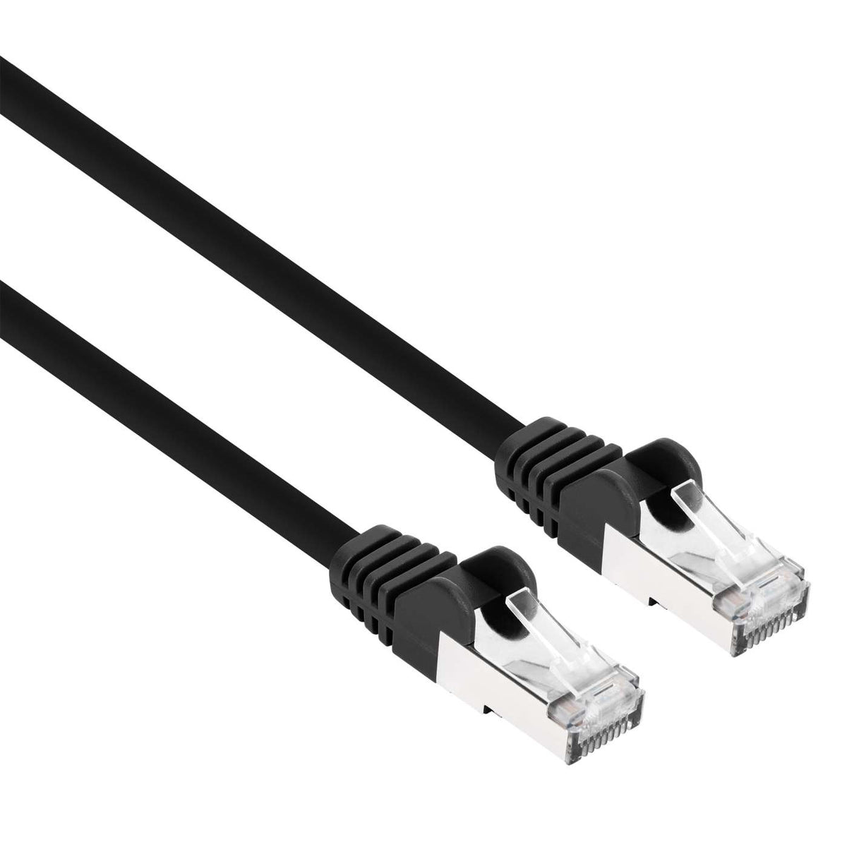 Cat8.1 S/FTP Network Patch Cable, 7 ft., Black Image 2