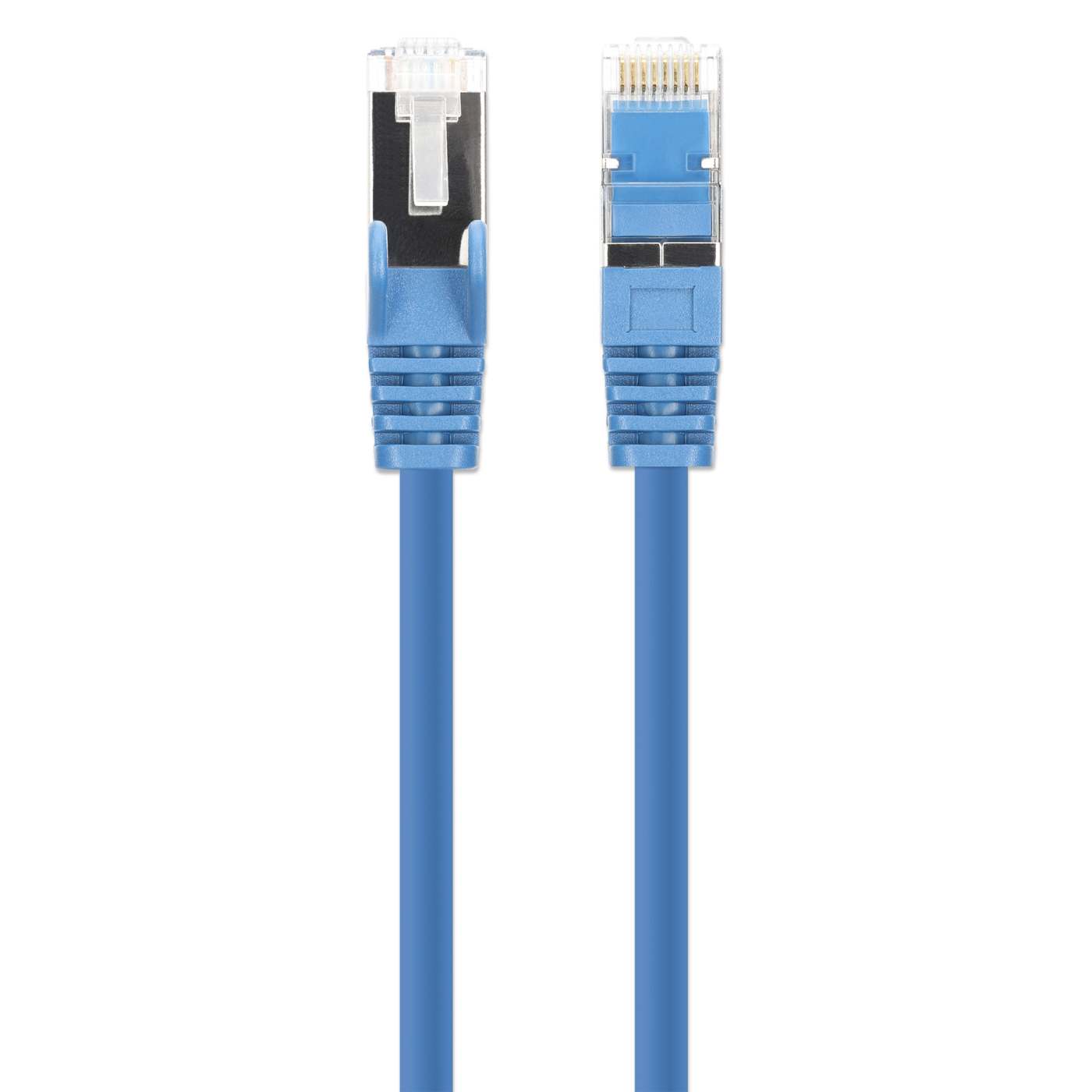 Cat8.1 U/FTP Slim Network Patch Cable, 10 ft., Blue, 10-Pack Image 4