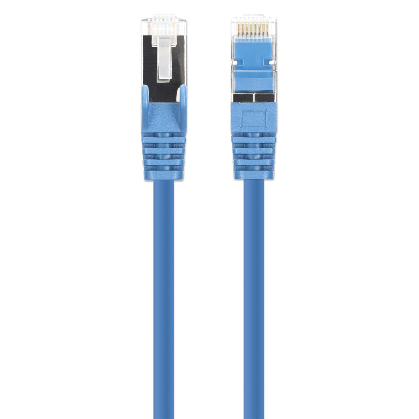 Cat8.1 U/FTP Slim Network Patch Cable, 14 ft., Blue, 10-Pack Image 4