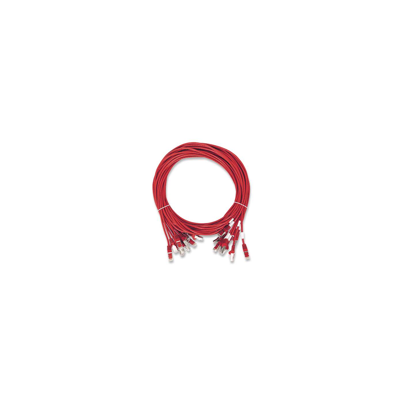 Cat8.1 U/FTP Slim Network Patch Cable, 14 ft., Red, 10-Pack Image 7