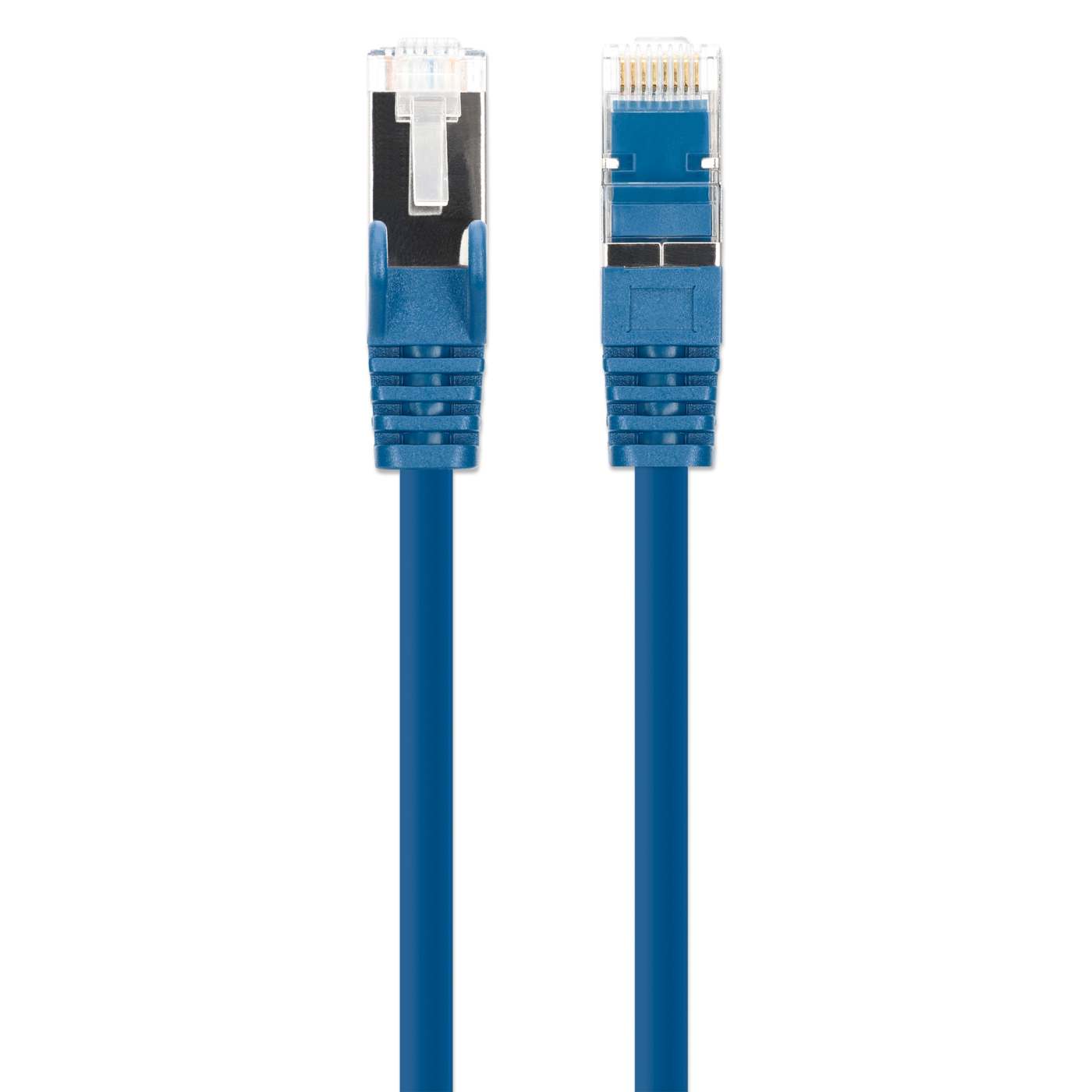 Cat8.1 U/FTP Slim Network Patch Cable, 1.5 ft., Blue, 10-Pack Image 4